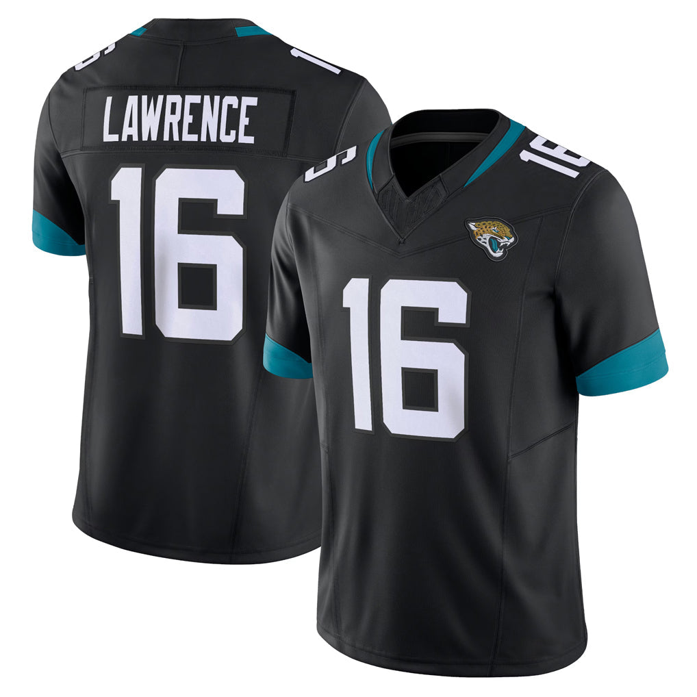Friene J.Jaguars #16 Trevor Lawrence Player Black Vapor F.U.S.E. Limited Home Game Stitched Jerseys