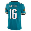 Friene J.Jaguars #16 Trevor Lawrence Teal Prowler Throwback Vapor F.U.S.E. Limited Stitched Jerseys