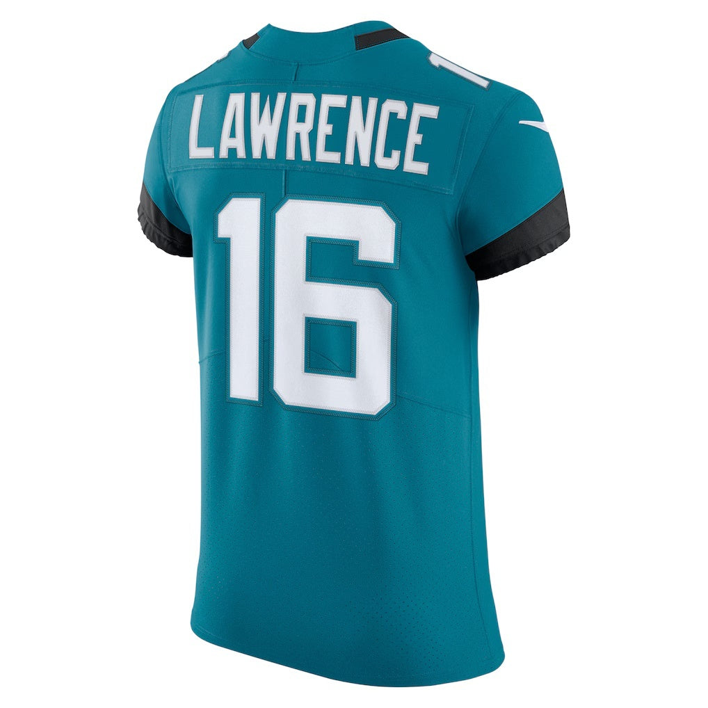 Friene J.Jaguars #16 Trevor Lawrence Teal Vapor Elite Stitched Jerseys
