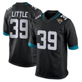 Friene J.Jaguars #39 Cam Little Player Black Home Game Stitched Jerseys