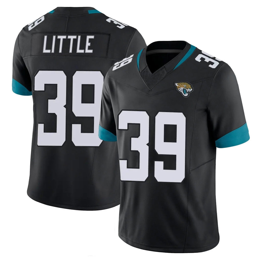 Friene J.Jaguars #39 Cam Little Player Black Vapor F.U.S.E. Limited Home Game Stitched Jerseys