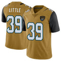 Friene J.Jaguars #39 Cam Little Player Gold Vapor Limited Home Game Stitched Jerseys