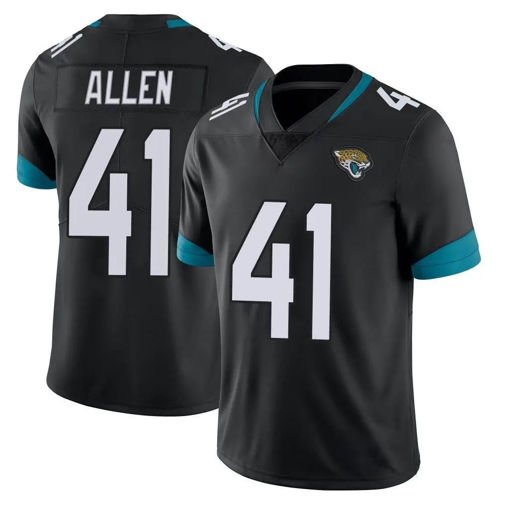 Friene J.Jaguars #41 Josh Hines-Allen Player Black Vapor Untouchable Limited Home Game Stitched Jerseys