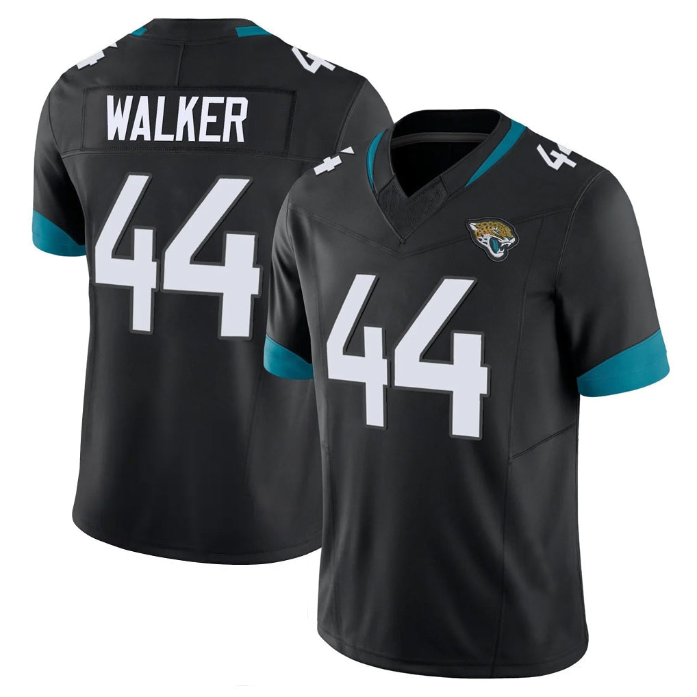 Friene J.Jaguars #44 Travon Walker Player Black Vapor F.U.S.E. Limited Home Game Stitched Jerseys