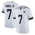 Friene J.Jaguars #7 Brian Thomas Jr. Player White Vapor F.U.S.E. Limited Home Game Stitched Jerseys
