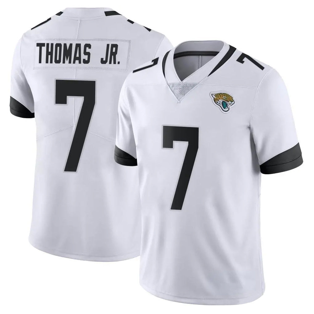 Friene J.Jaguars #7 Brian Thomas Jr. Player White Vapor Untouchable Limited Home Game Stitched Jerseys