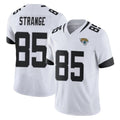 Friene J.Jaguars #85 Brenton Strange Player White Vapor F.U.S.E. Limited Home Game Stitched Jerseys