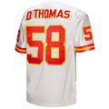 Friene KC.Chiefs 1994 #58 Derrick Thomas Mitchell & Ness White Authentic Throwback Retired Player Puhic Stitched Jerseys