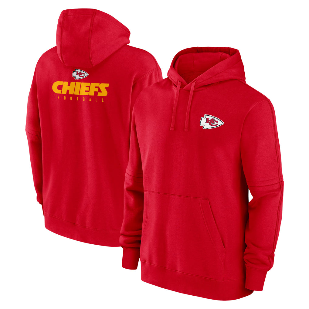 Friene KC.Chiefs Red Pullover Hoodies Limited Blank Player Stitched Jerseys