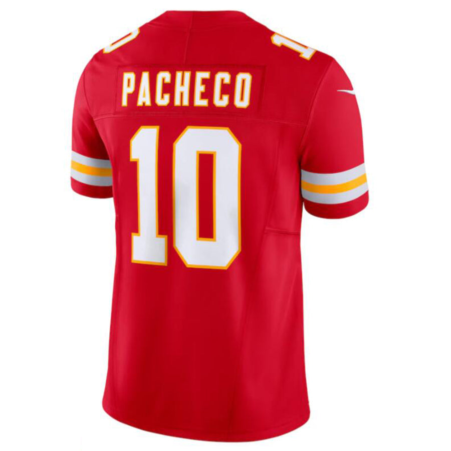 Friene KC.Chiefs #10 Isiah Pacheco Red Vapor F.U.S.E. Limited Jersey American Stitched Jerseys