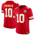 Friene KC.Chiefs #10 Isiah Pacheco Red Vapor F.U.S.E. Limited Jersey American Stitched Jerseys