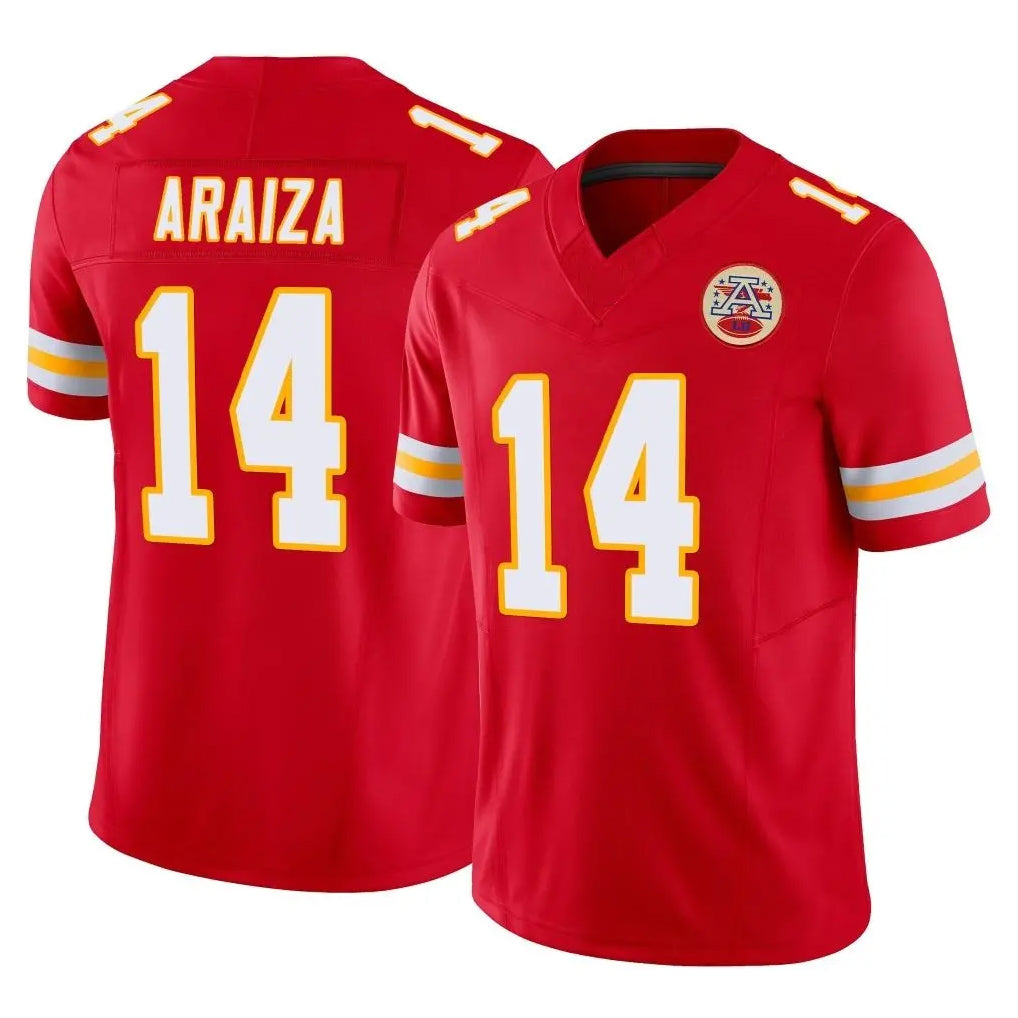 Friene KC.Chiefs #14 Matt Araiza Player Red Limited Vapor F.U.S.E. Home Game Stitched Jerseys