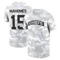 Friene KC.Chiefs #15 Patrick Mahomes Player Salute to Service Hoodies & T-Shirts Stitched Jerseys
