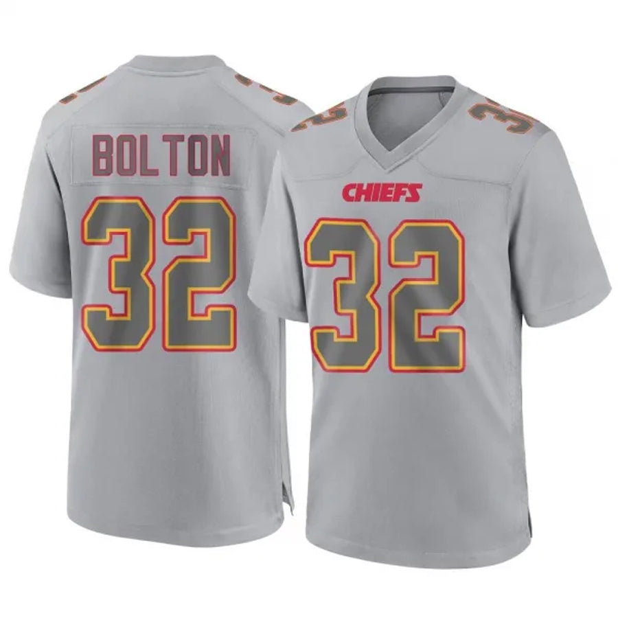 Friene KC.Chiefs #32 Nick Bolton Player Gray Limited Game Stitched Jerseys