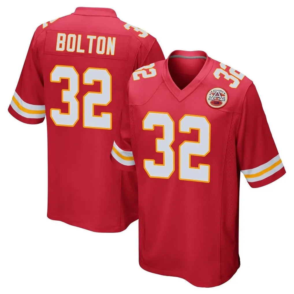Friene KC.Chiefs #32 Nick Bolton Player Red Home Game Stitched Jerseys