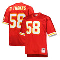 Friene KC.Chiefs #58 Derrick Thomas Player Red Mitchell & Ness 1994 Throwback Retired Stitched Jerseys