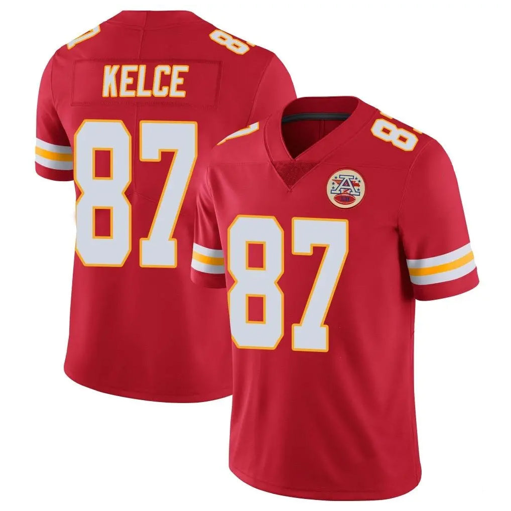 Friene KC.Chiefs #87 Travis Kelce Player Red Limited Vapor Untouchable Home Game Stitched Jerseys