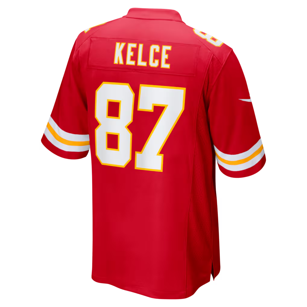 Friene KC.Chiefs #87 Travis Kelce Red Game Stitched Jerseys