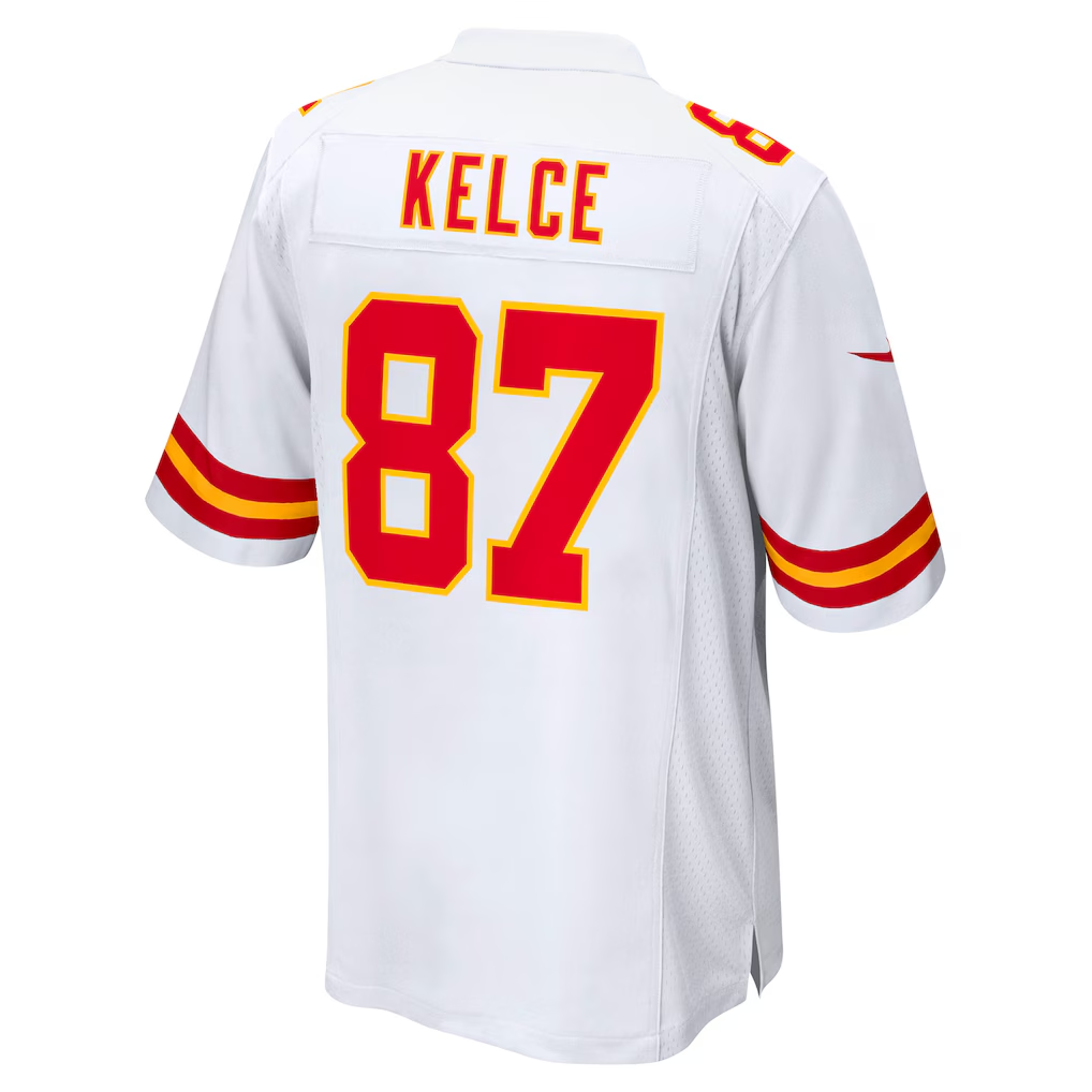 Friene KC.Chiefs #87 Travis Kelce White Player Game Stitched Jerseys