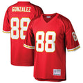 Friene KC.Chiefs #88 Tony Gonzalez Player Mitchell & Ness Red Legacy Football Jerseys