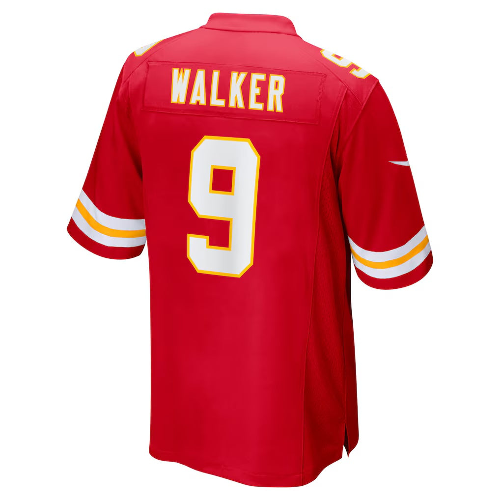 Friene KC.Chiefs #9 Kenneth Walker III Red Game Stitched Jerseys