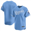 Friene KC.Royals Light Blue Alt Limited Home Blank Player Stitched Jerseys