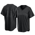 Friene KC.Royals #13 Salvador Perez Player Black Fashion Game Stitched Jerseys