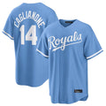 Friene KC.Royals #14 Jac Caglianone Player Light Blue Home Game Stitched Jerseys