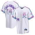 Friene KC.Royals #14 Jac Caglianone Player White 2026 City Connect Limited Home Stitched Jerseys
