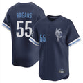 Friene KC.Royals #55 Cole Ragans Player Navy City Connect Limited Home Stitched Jerseys
