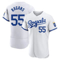 Friene KC.Royals #55 Cole Ragans Player White Limited Elite Home Game Stitched Jerseys
