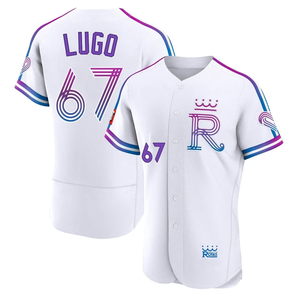 Friene KC.Royals #67 Seth Lugo Player White 2026 City Connect Limited Elite Home Stitched Jerseys