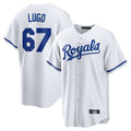 Friene KC.Royals #67 Seth Lugo Player White Home Game Stitched Jerseys