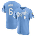 Friene KC.Royals #6 Jonathan India Player Light Blue Alt Limited Elite Home Stitched Jerseys