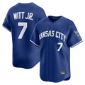 Friene KC.Royals #7 Bobby Witt Jr. Player Royal Limited Home Stitched Jerseys
