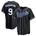 Friene KC.Royals #9 Vinnie Pasquantino Player Black Carbon Fashion Home Game Stitched Jerseys