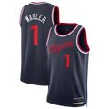 Friene L.Clippers #1 Keaton Wagler Navy Swingman Stitched Jerseys - Icon Edition