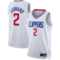 Friene L.Clippers #2 Kawhi Leonard White Swingman Stitched Jerseys - Association Edition