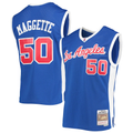 Friene L.Clippers #50 Corey Maggette Mitchell & Ness Royal 200203 Hardwood Classics Swingman Stitched Jerseys