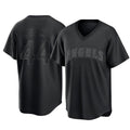 Friene LA.Angels #44 Ben Joyce Player Black Pitch Fashion T-shirt Stitched Jerseys