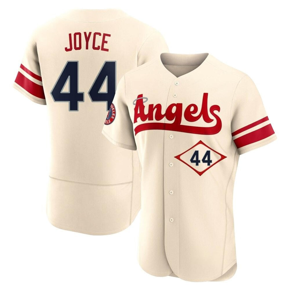 Friene LA.Angels #44 Ben Joyce Player Cream City Connect Limited ELite Home Stitched Jerseys