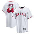 Friene LA.Angels #44 Ben Joyce Player White Home Game Stitched Jerseys
