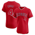 Friene LA.Angels #4 Christian Moore Player Red Home Limited Elite Stitched Jerseys