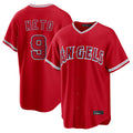 Friene LA.Angels #9 Zach Neto Player Red Home Game Stitched Jerseys