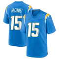 Friene LA.Chargers #15 Ladd McConkey Player Blue Home Game Stitched Jerseys