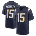 Friene LA.Chargers #15 Ladd McConkey Player Navy Alternate Home Game Stitched Jerseys