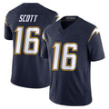 Friene LA.Chargers #16 J.K. Scott Player Navy Vapor F.U.S.E. Limited Home Game Stitched Jerseys