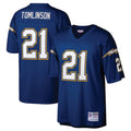 Friene LA.Chargers #21 LaDainian Tomlinson Mitchell & Ness Navy Retired Player Legacy Replica Jersey Stitched Jerseys