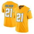 Friene LA.Chargers #21 LaDainian Tomlinson Player Gold F.U.S.E. Vapor Limited Stitched Jerseys