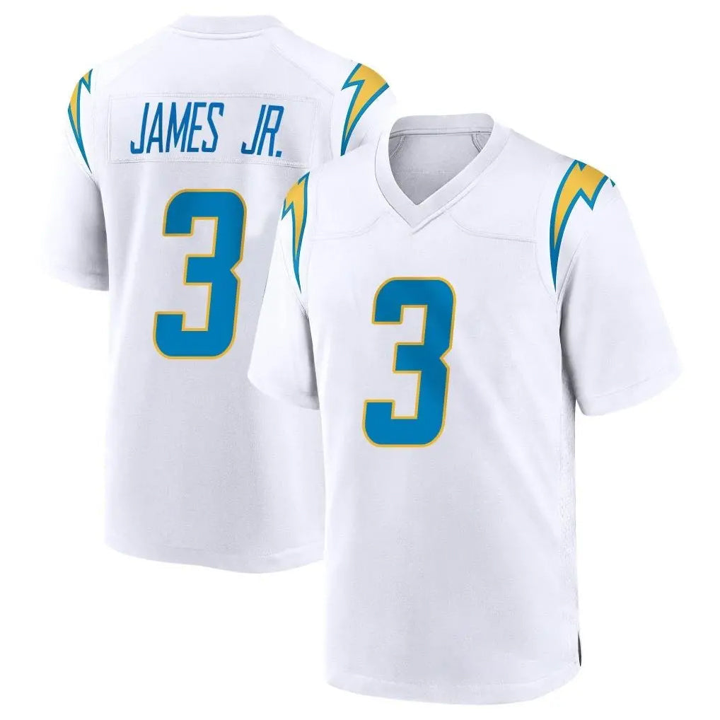 Friene LA.Chargers #3 Derwin James Jr. Player White Home Game Stitched Jerseys